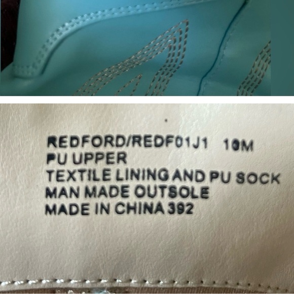 ✅🆕 Madden Girl , turquoise color ,Redford Western style , embroidery Boot - Picture 9 of 9